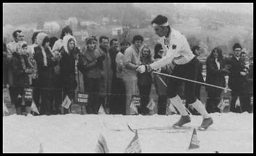 Edgar Eckert bei der Deutschen 50-km-Meisterschaft 1972 in Neubau